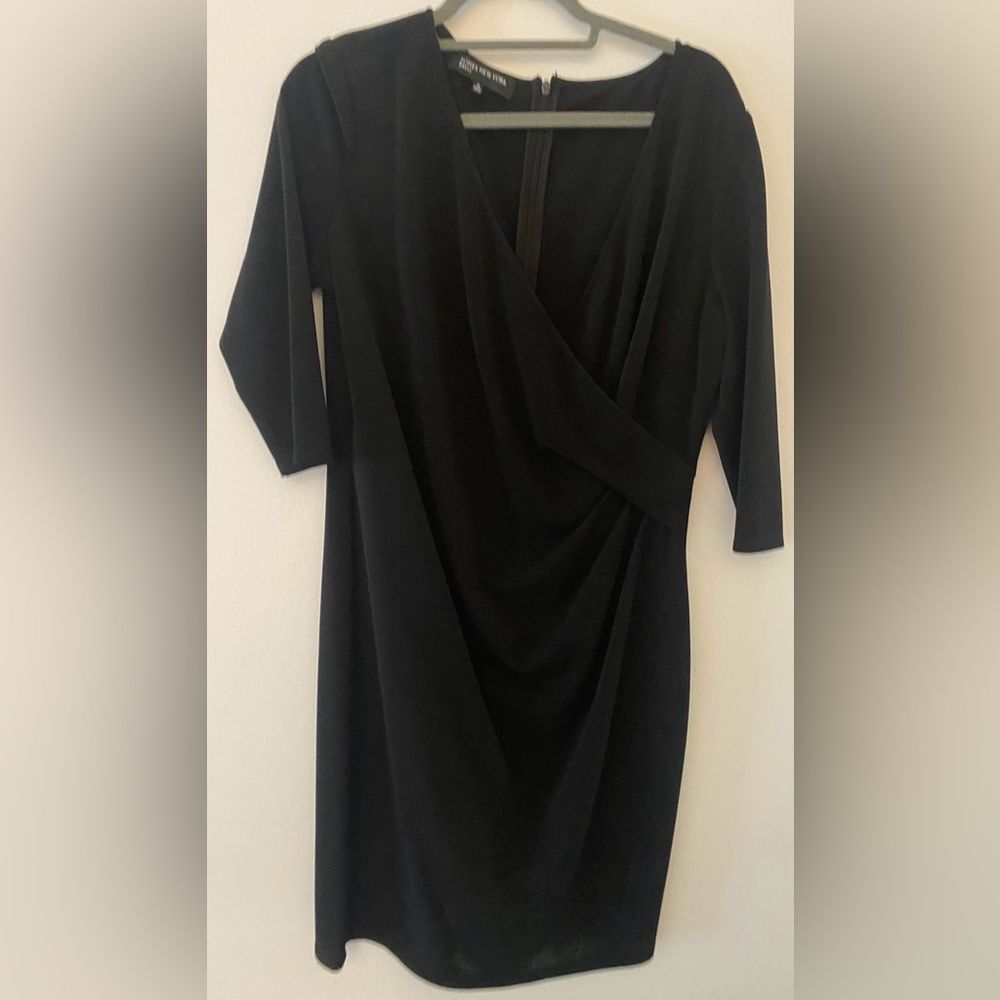 Jones New York 3/4 Sleeve Little Black Dress Women's Size 14
